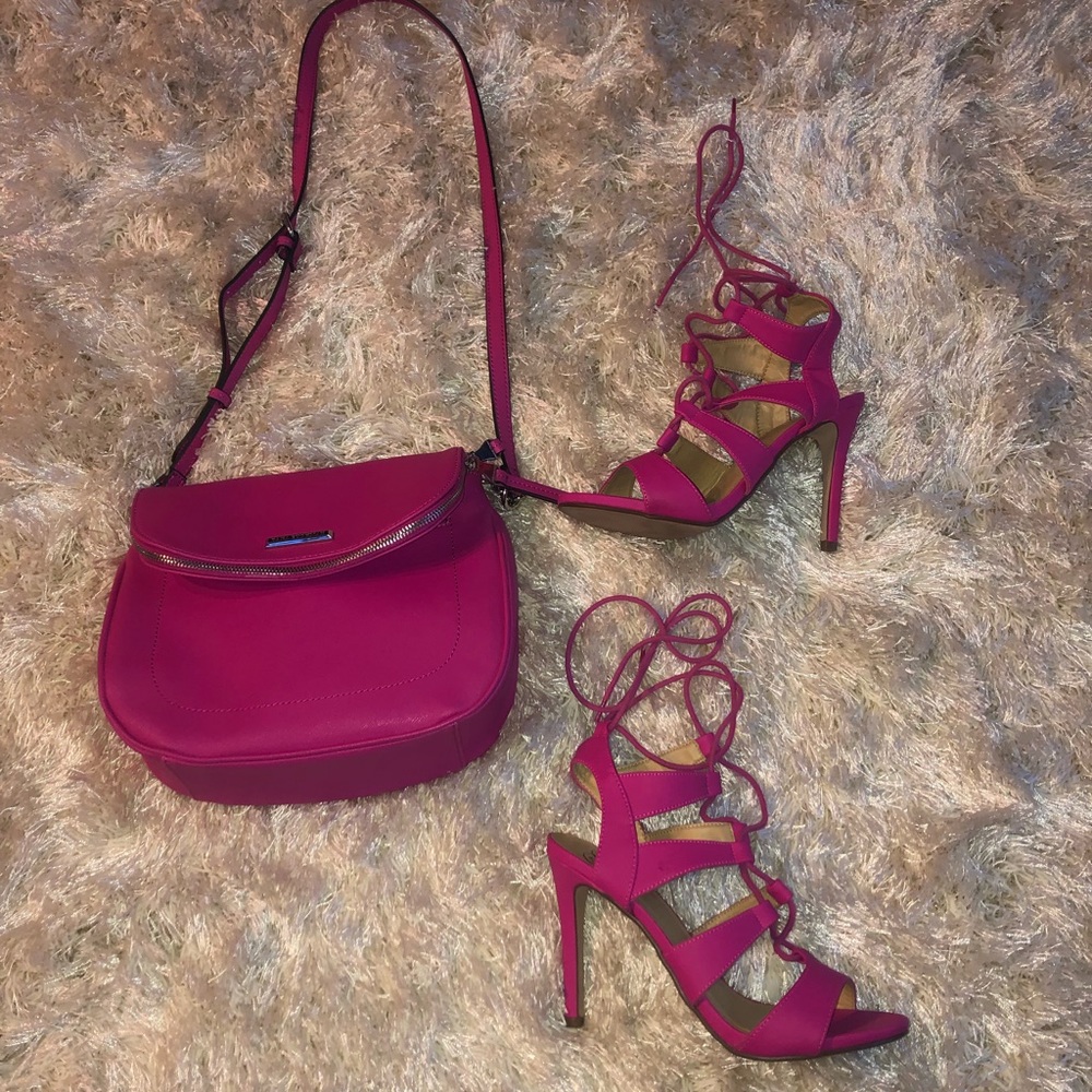 Pink heels